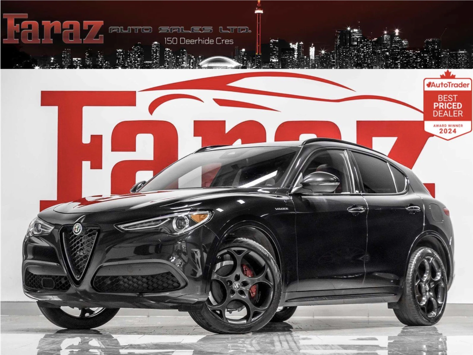 Alfa Romeo Stelvio VELOCE Q4* ACC* H&K* 21"* RED LEATHER | Mobile.bg � ����������� 2