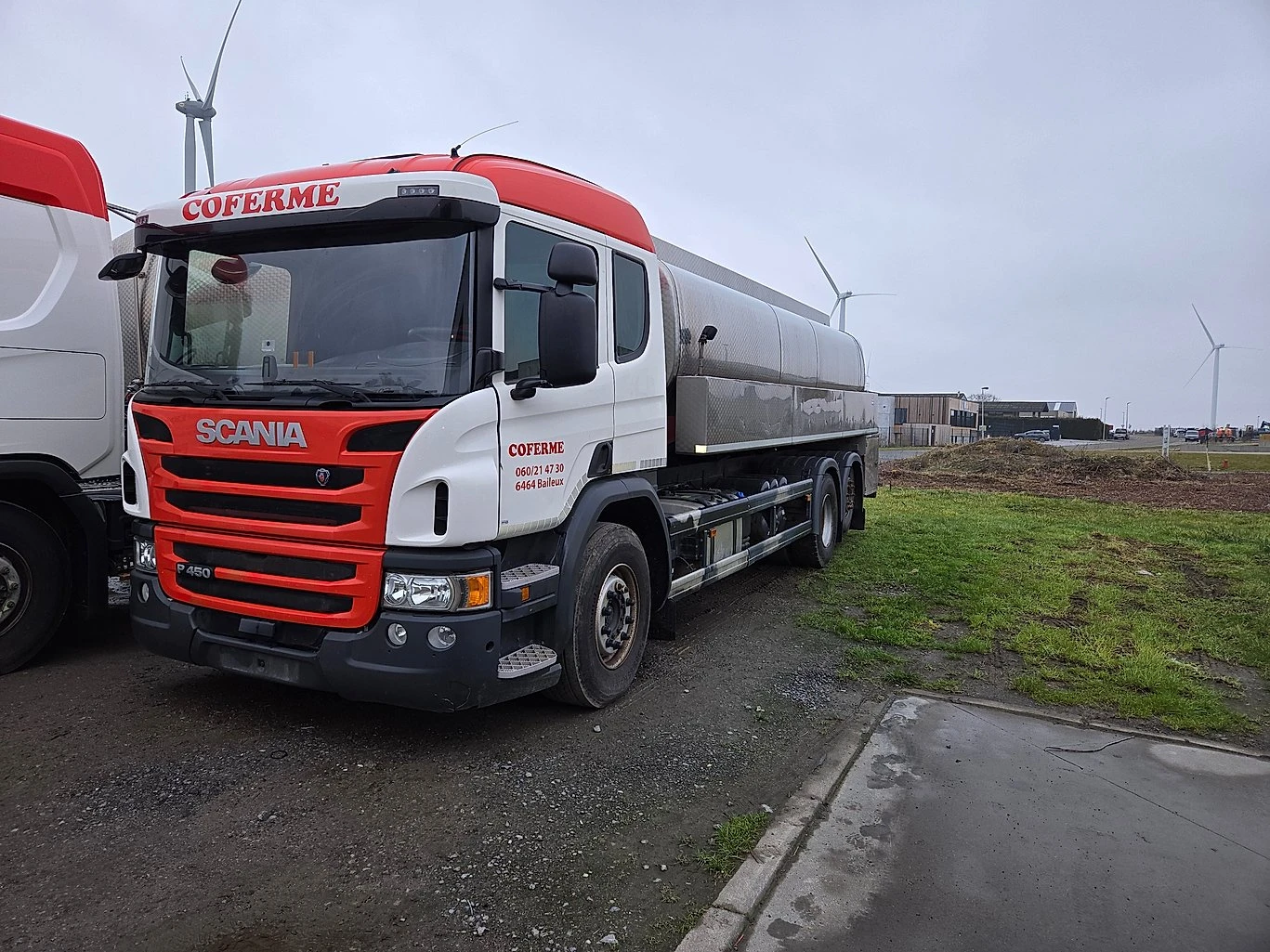 Scania P 450 ЦИСТЕРНА ЗА МЛЯКО