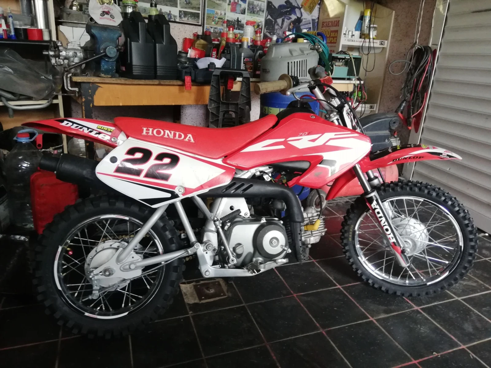 Honda Crf 70, снимка 7 - Мотоциклети и мототехника - 55875924