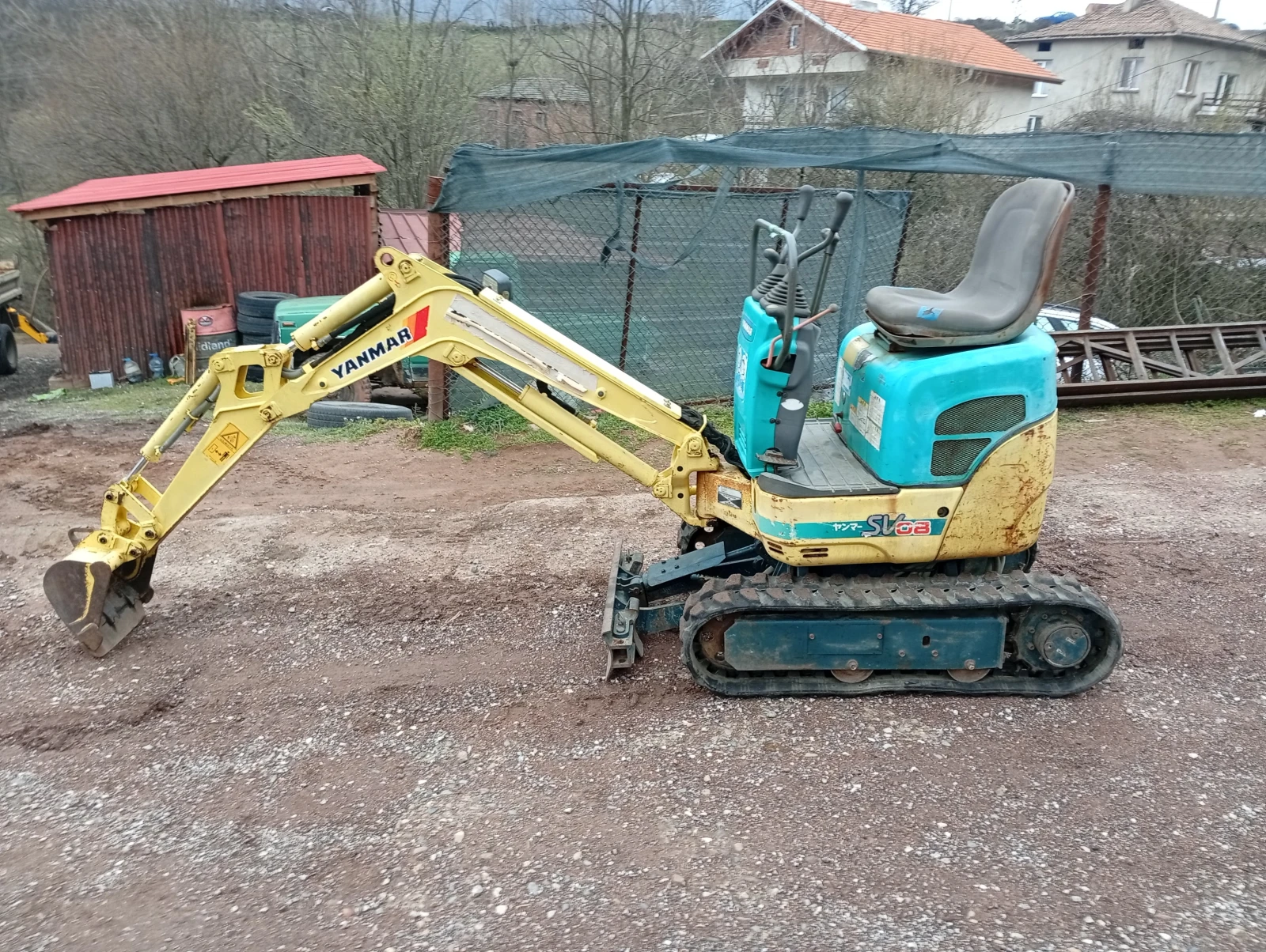 Багер Yanmar SV 08, снимка 3 - Индустриална техника - 54155918