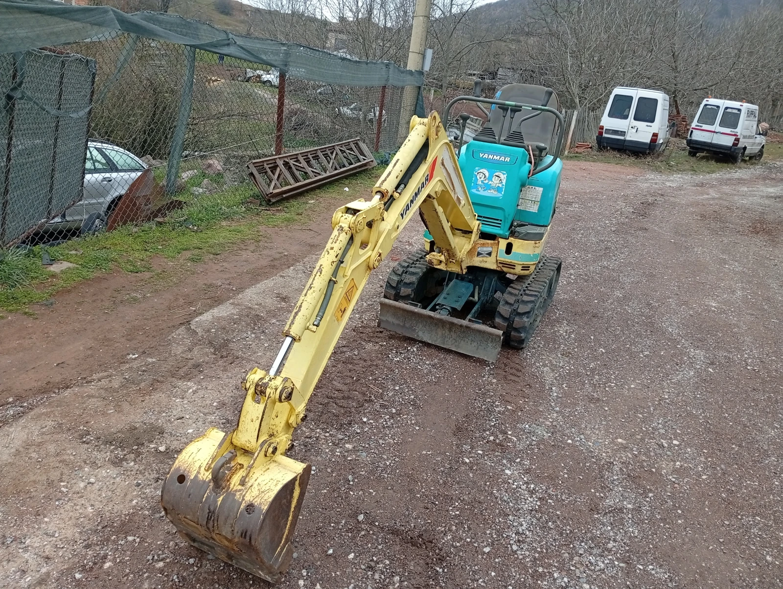 Багер Yanmar SV 08, снимка 7 - Индустриална техника - 54155918