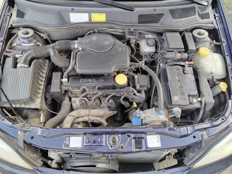 Opel Astra 1.6i 75hp gas, снимка 12 - Автомобили и джипове - 52805210
