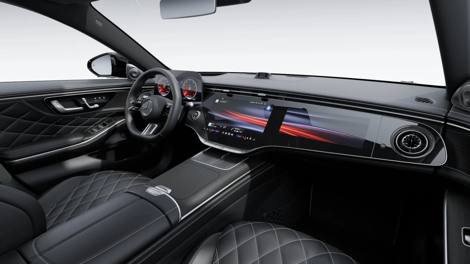 Mercedes-Benz S 580 FACELIFT / 4M / LONG / AMG / NIGHT / BURM / TV /, снимка 9 - Автомобили и джипове - 54771279