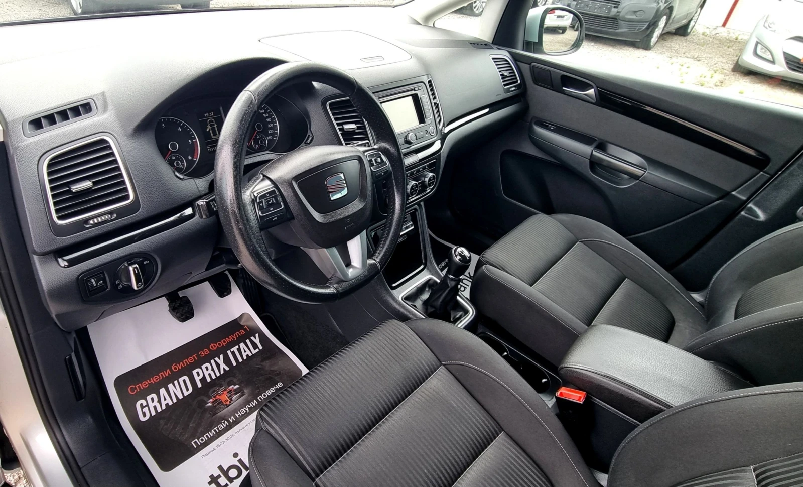 Seat Alhambra 2.0tdi 6+ 1 места, снимка 7 - Автомобили и джипове - 54747415