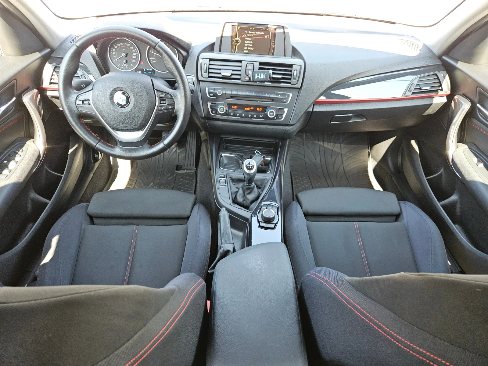 BMW 116 D/F20/SPORT/131000км/6ск/БЛУТУТ/EURO 5B/ТОП, снимка 10 - Автомобили и джипове - 54789389
