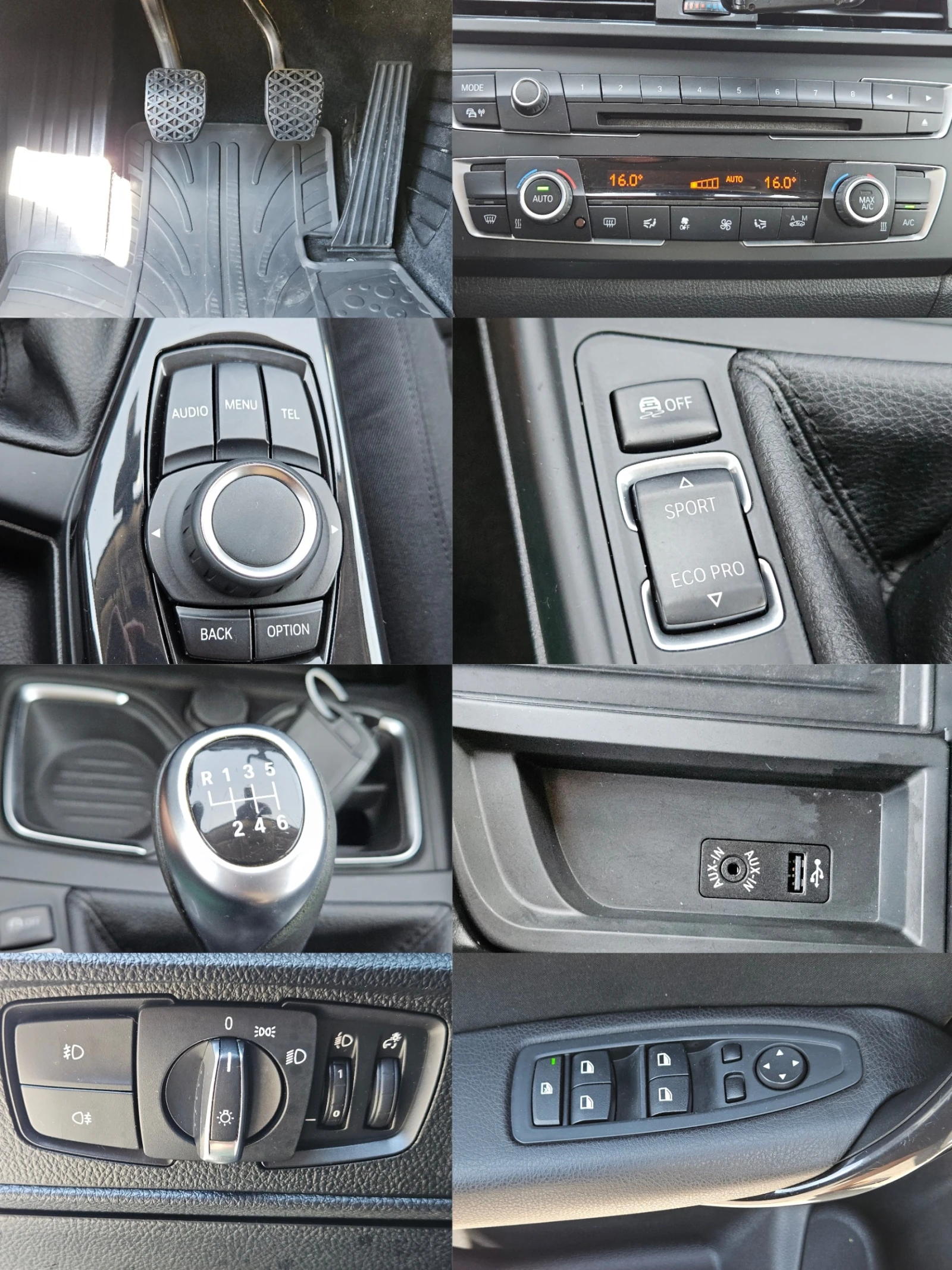 BMW 116 D/F20/SPORT/131000км/6ск/БЛУТУТ/EURO 5B/ТОП, снимка 14 - Автомобили и джипове - 54789389