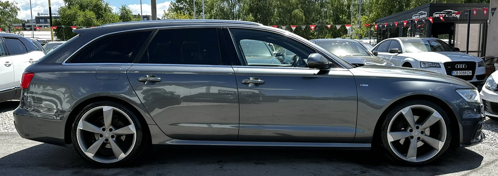 Audi A6 3.0TDI 204HP S LINE QUATTRO KEYLESS ЩОРИ, снимка 4 - Автомобили и джипове - 56255146