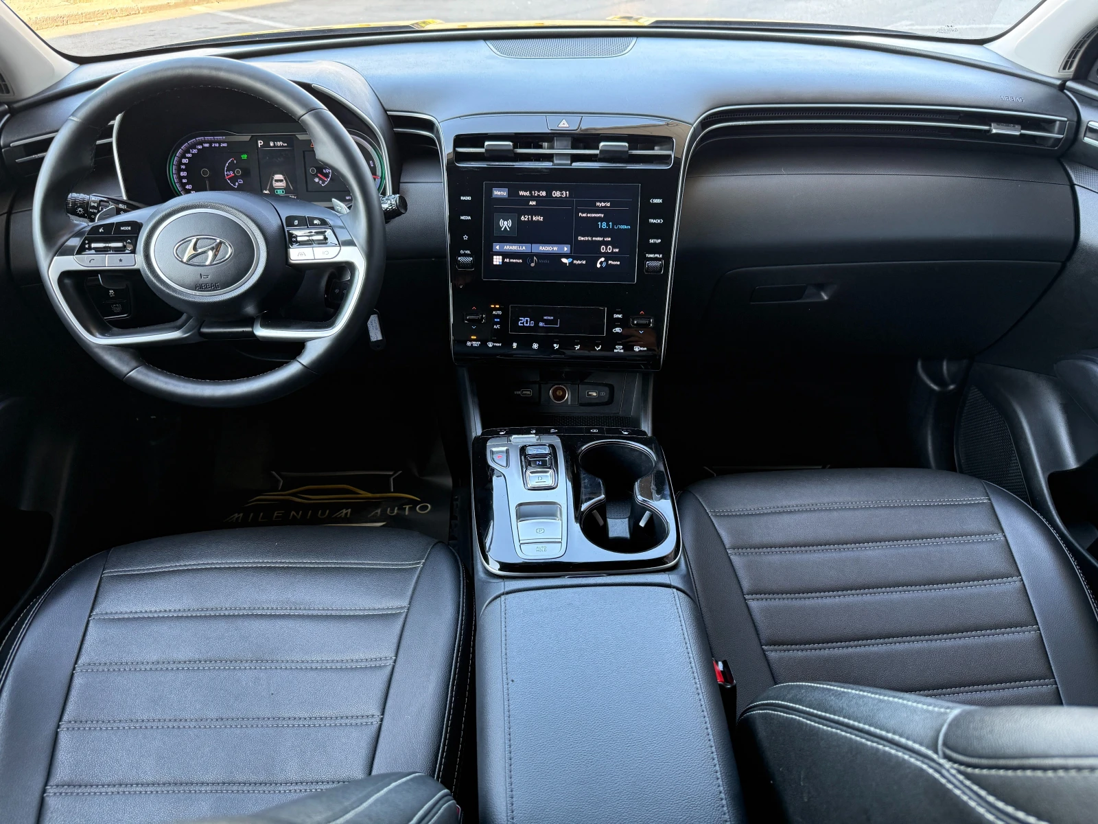 Hyundai Tucson 6 МЕСЕЦА ГАРАНЦИЯ/1.6 T-GDI MHEV 230к.с. , снимка 10 - Автомобили и джипове - 55655212