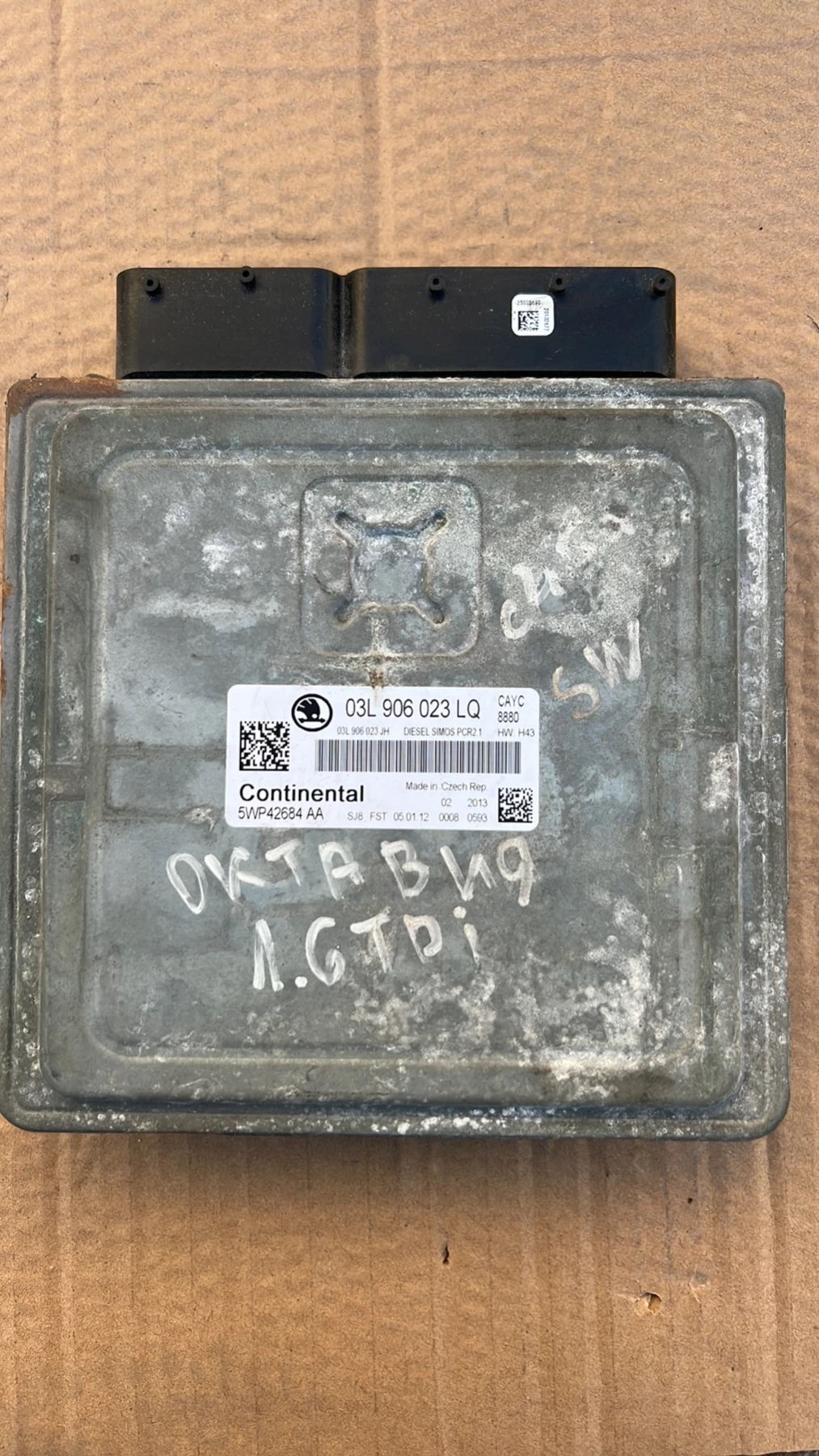 03L906023LQ �������� �������� �� SKODA OCTAVIA 1.6 TDI Continental 5WP42684AA | Mobile.bg � ����������� 1