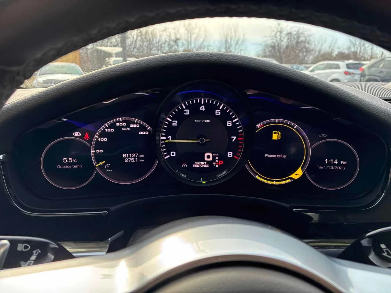 Porsche Panamera 4 / MATRIX / BOSE / ОБДУХВАНЕ / ГУМИ С ДЖАНТИ , снимка 8 - Автомобили и джипове - 54078202