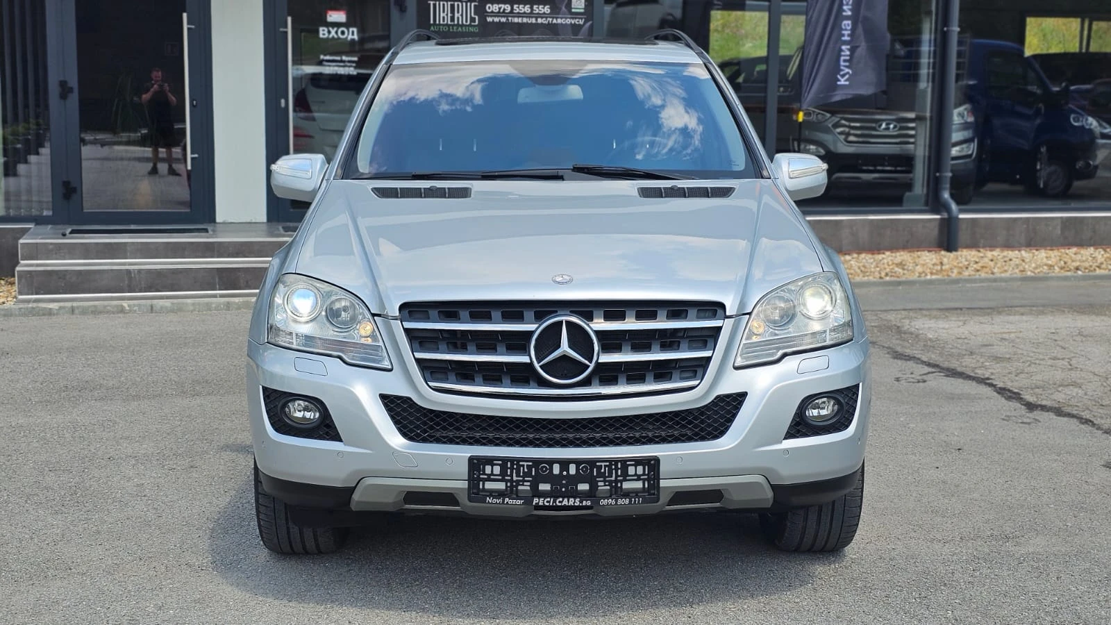 Mercedes-Benz ML 500 5.5 V8 CH-8бр джанти-AirMatic-ПЪЛНА ИСТ-TOП СЪСТ., снимка 2 - Автомобили и джипове - 55148036