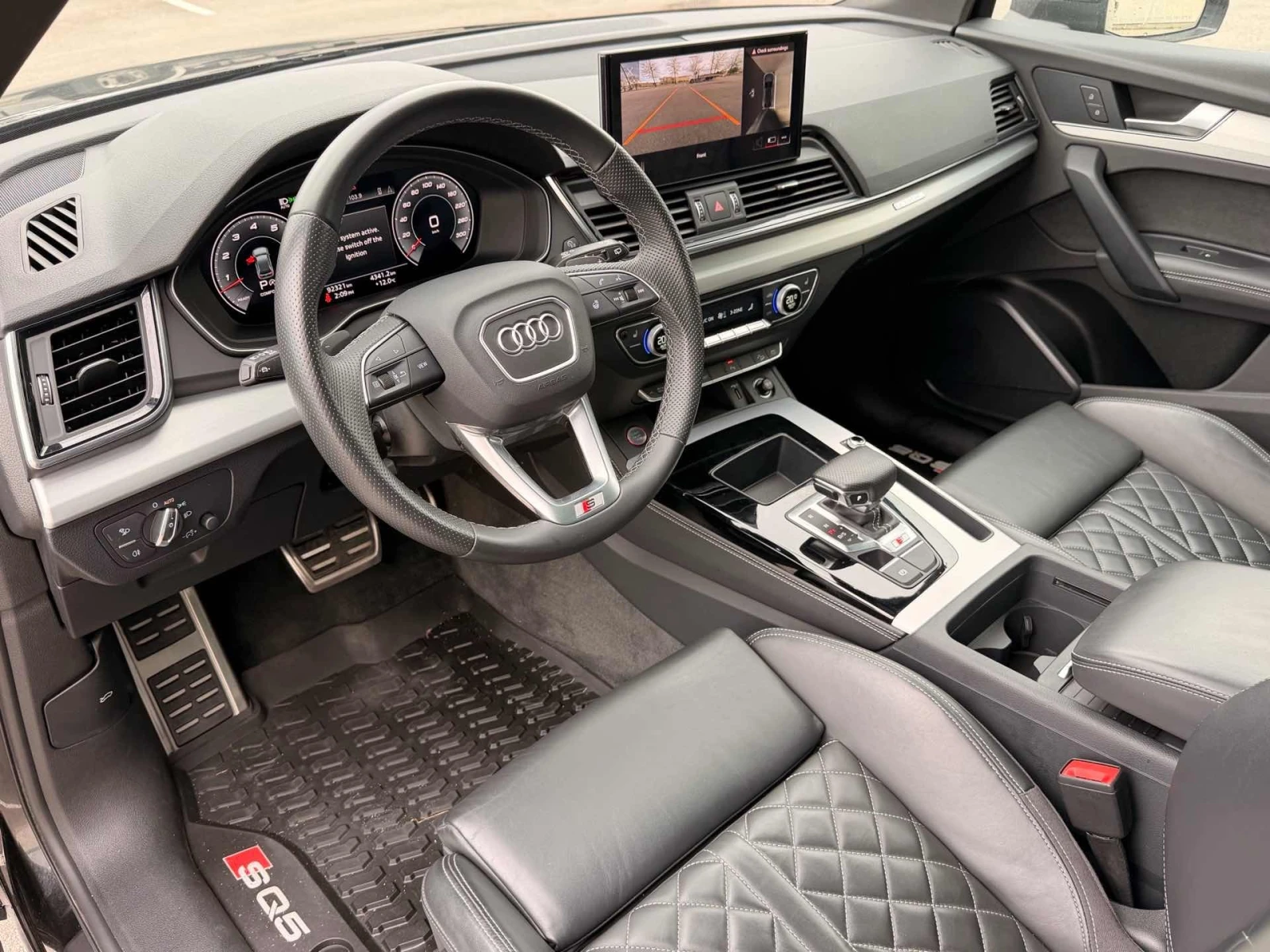 Audi SQ5 QUATTRO * DIAMOND SEATS* ДИСТРОНИК* 360 КАМЕРА* , снимка 7 - Автомобили и джипове - 56062758