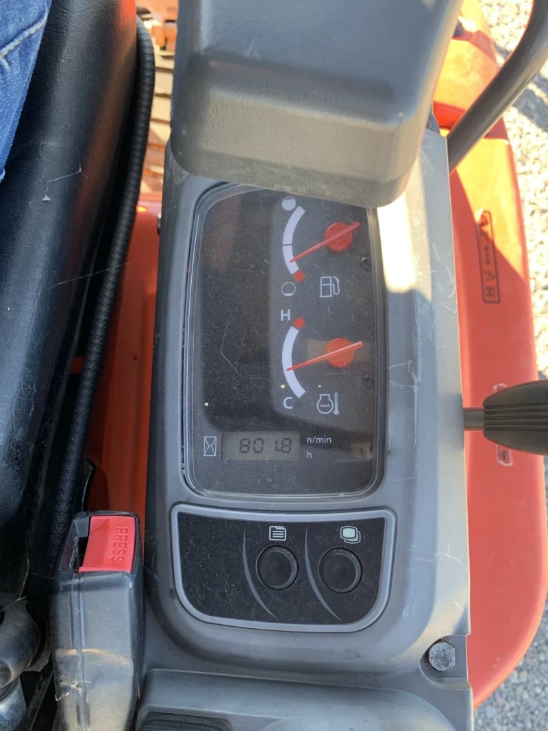 Багер Kubota U17-3a, снимка 8 - Индустриална техника - 51779658