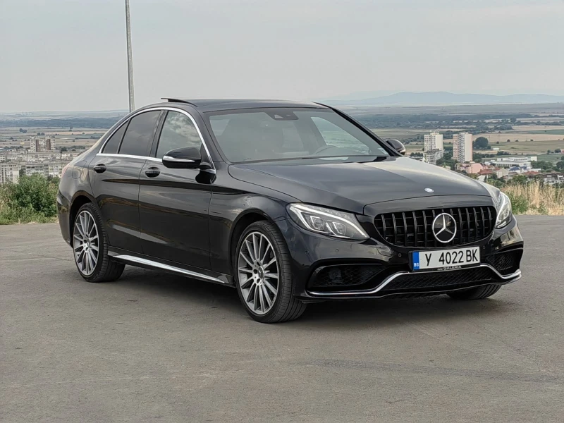 Mercedes-Benz C 220 w205 2.2 170 AMG/Panorama/Burmester, снимка 1 - Автомобили и джипове - 48672245