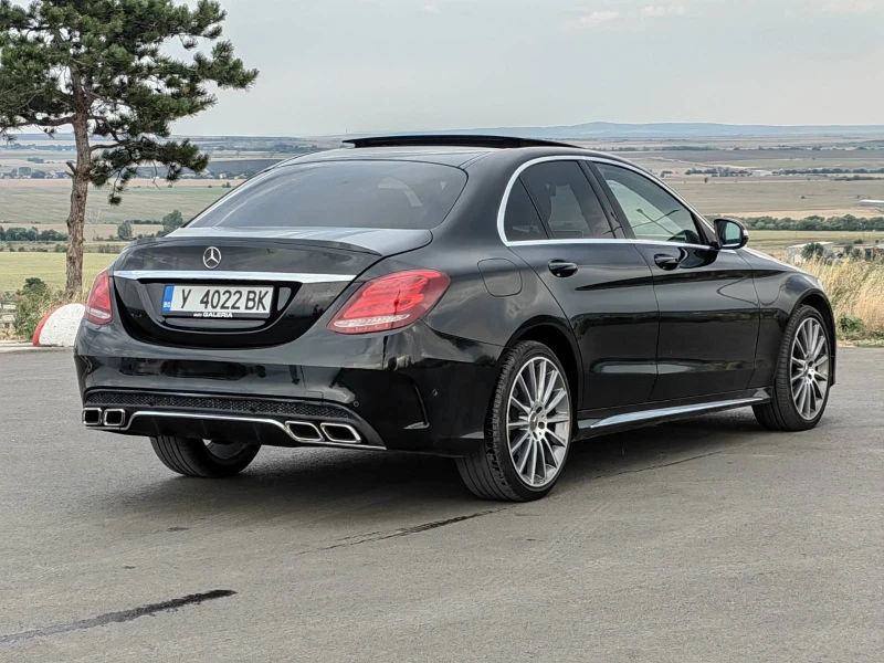 Mercedes-Benz C 220 w205 2.2 170 AMG/Panorama/Burmester, снимка 7 - Автомобили и джипове - 48672245