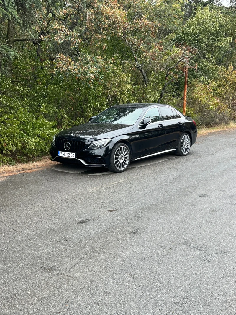 Mercedes-Benz C 220 w205 2.2 170 AMG/Panorama/Burmester, снимка 14 - Автомобили и джипове - 48672245