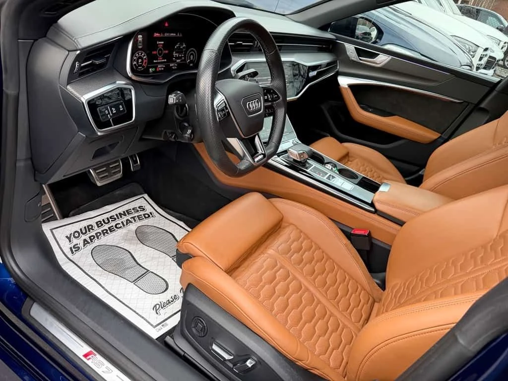 Audi Rs7 * 4.0 TFSI Quattro 591 HP| CARBON OPTICS PCKG| * C, снимка 8 - Автомобили и джипове - 54124453