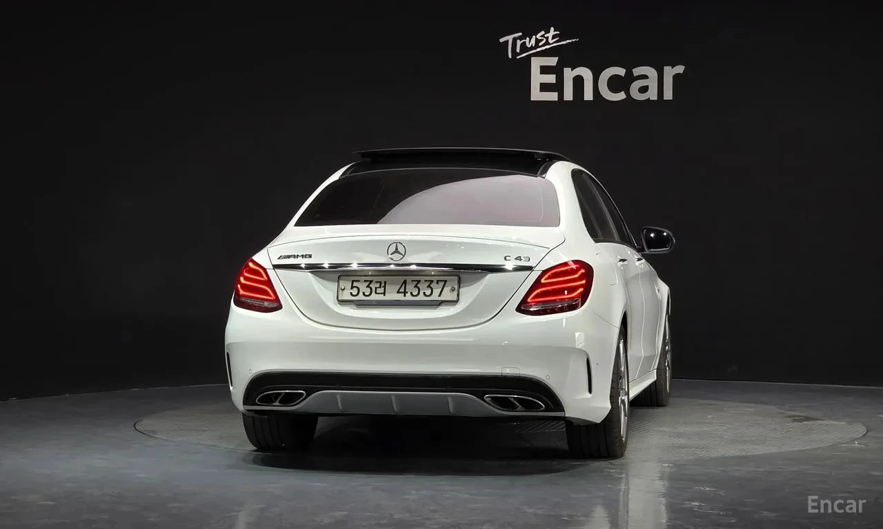 Mercedes-Benz C 43 AMG 4MATIC/ХЕДЪП/ПОДГРЕВ/ПАНОРАМА/ПАМЕТ/, снимка 4 - Автомобили и джипове - 56103177