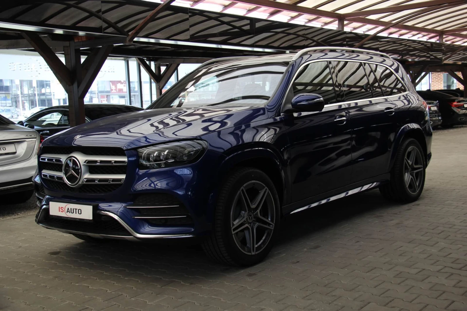 Mercedes-Benz GLS580 AMG/4Matic/Burmester/HuD/Панорама/Обдухване/RSE, снимка 2 - Автомобили и джипове - 55978894