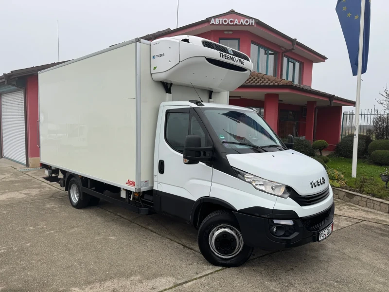 Iveco Daily 70C18* Euro6* Хладилен+ Ток* Климатик* Падащ борд, снимка 17 - Камиони - 52882478
