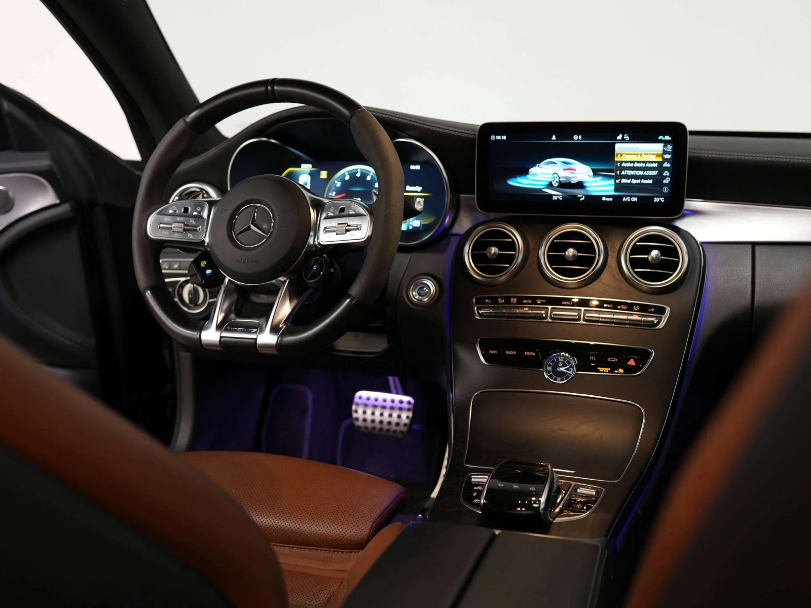 Mercedes-Benz C 43 AMG 43 | AMG | COUPE | ЦЕНА ДО БГ, снимка 14 - Автомобили и джипове - 54979574