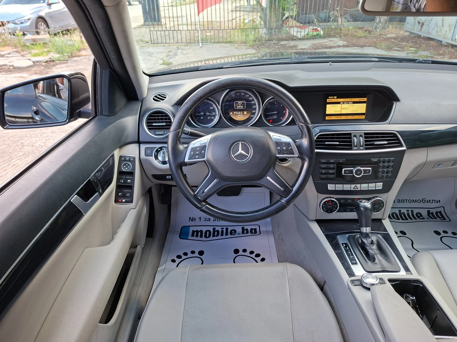 Mercedes-Benz C 220 2.2CDI* AVANTGARDE* 36м. х 191EUR.* , снимка 11 - Автомобили и джипове - 55037732