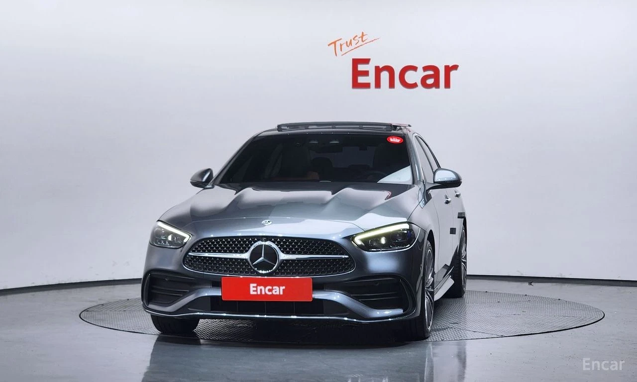 Mercedes-Benz C 300 AMG* BURMESTER* DISTRONIC* HEAD UP* 360 КАМЕРИ, снимка 2 - Автомобили и джипове - 55085369