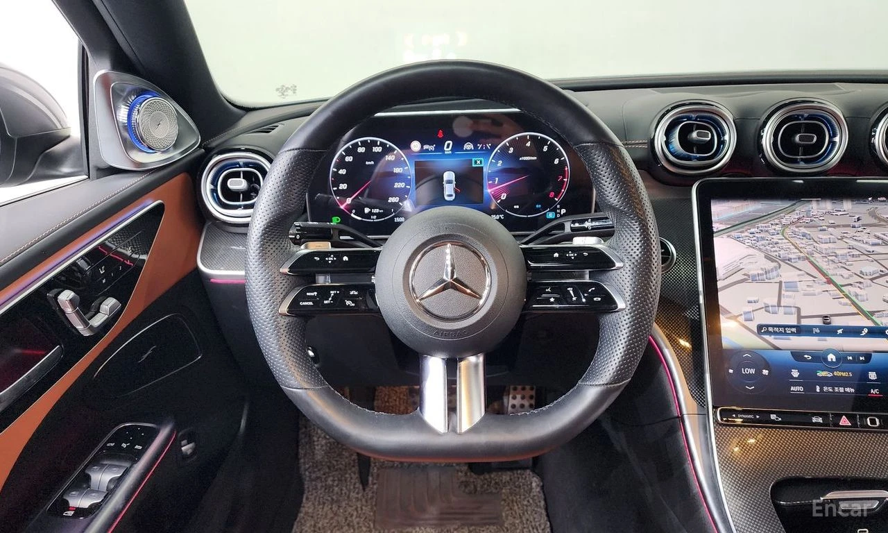 Mercedes-Benz C 300 AMG* BURMESTER* DISTRONIC* HEAD UP* 360 КАМЕРИ, снимка 12 - Автомобили и джипове - 55085369