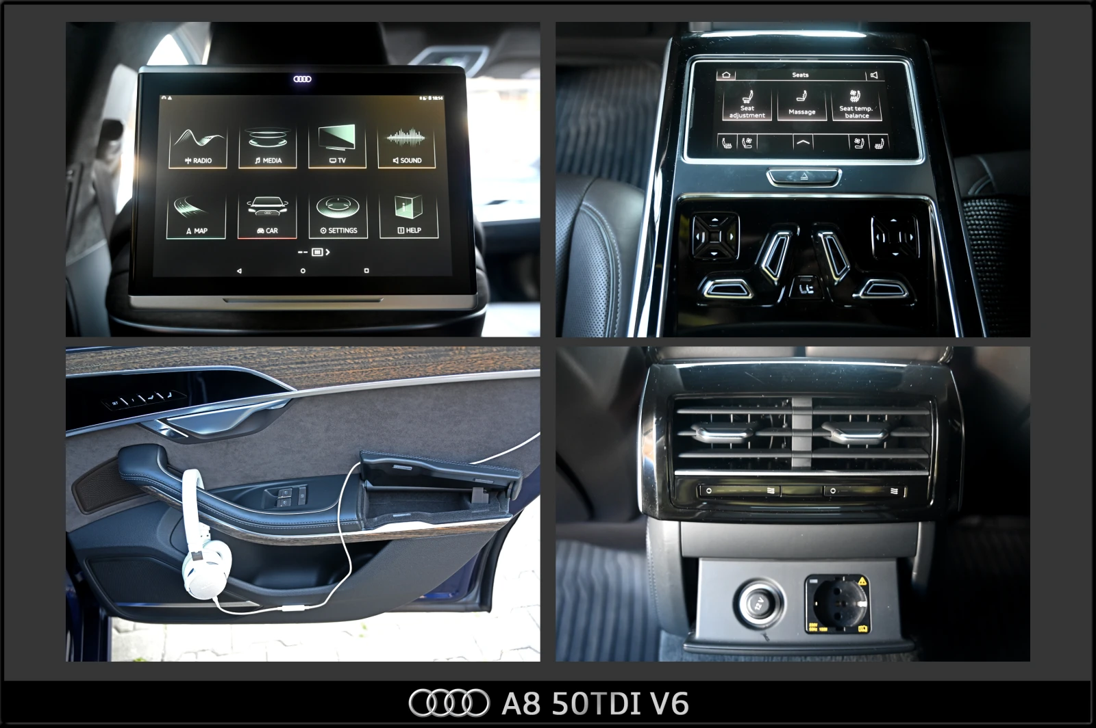 Audi A8, снимка 13 - Автомобили и джипове - 55825352