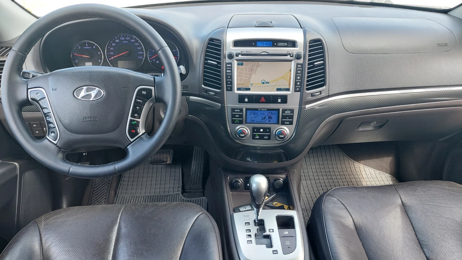 Hyundai Santa fe 2.2 FULL ТОП!!!!, снимка 13 - Автомобили и джипове - 55140502