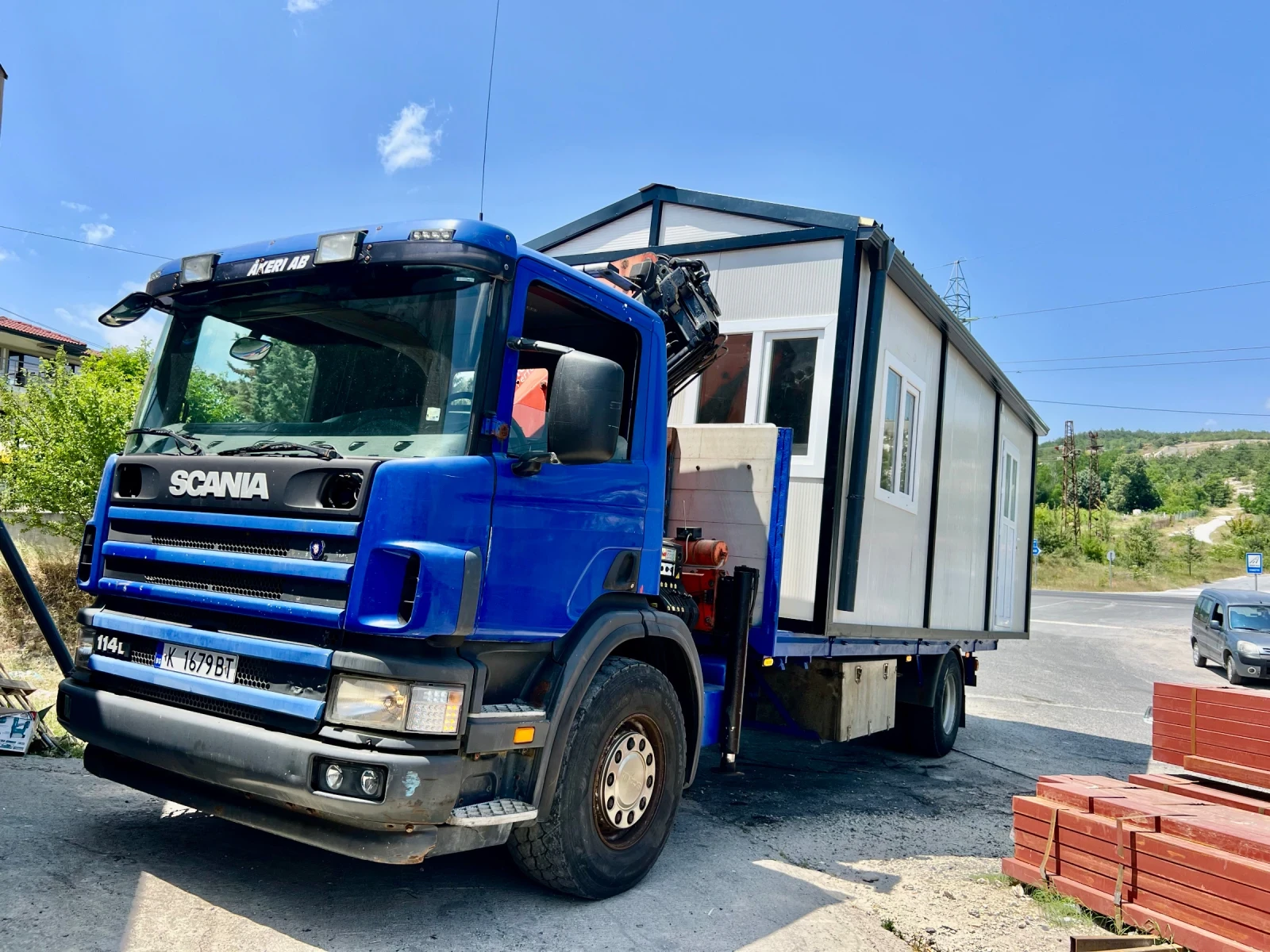 Scania 114 L  PALFINGER PK16502 - изображение 9