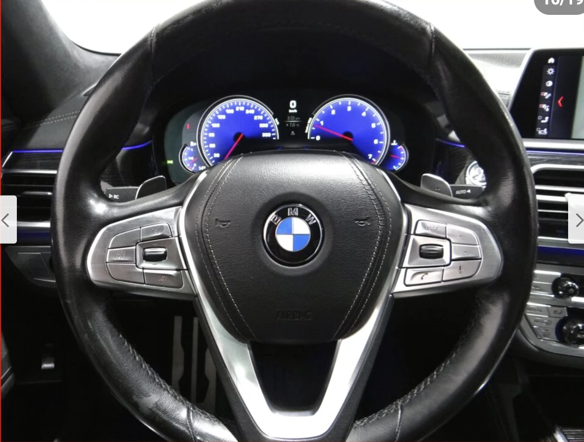 BMW 750 M* SPORT* XDRIVE* HARMON* KARDON* CARBON* CORE*  - изображение 9