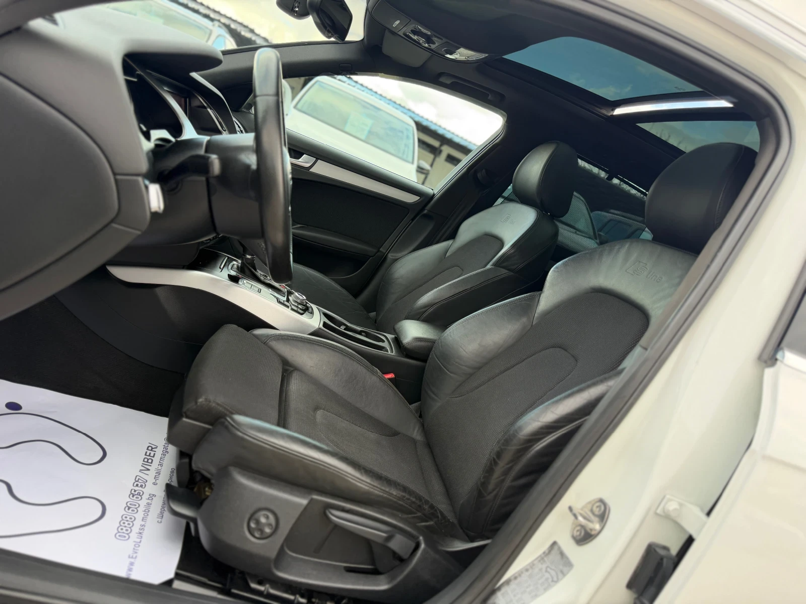 Audi A4 3.0TDI 239кс S-LINE ПАНОРАМА АВТОМАТИК ПОДГРЕВ, снимка 11 - Автомобили и джипове - 54080711