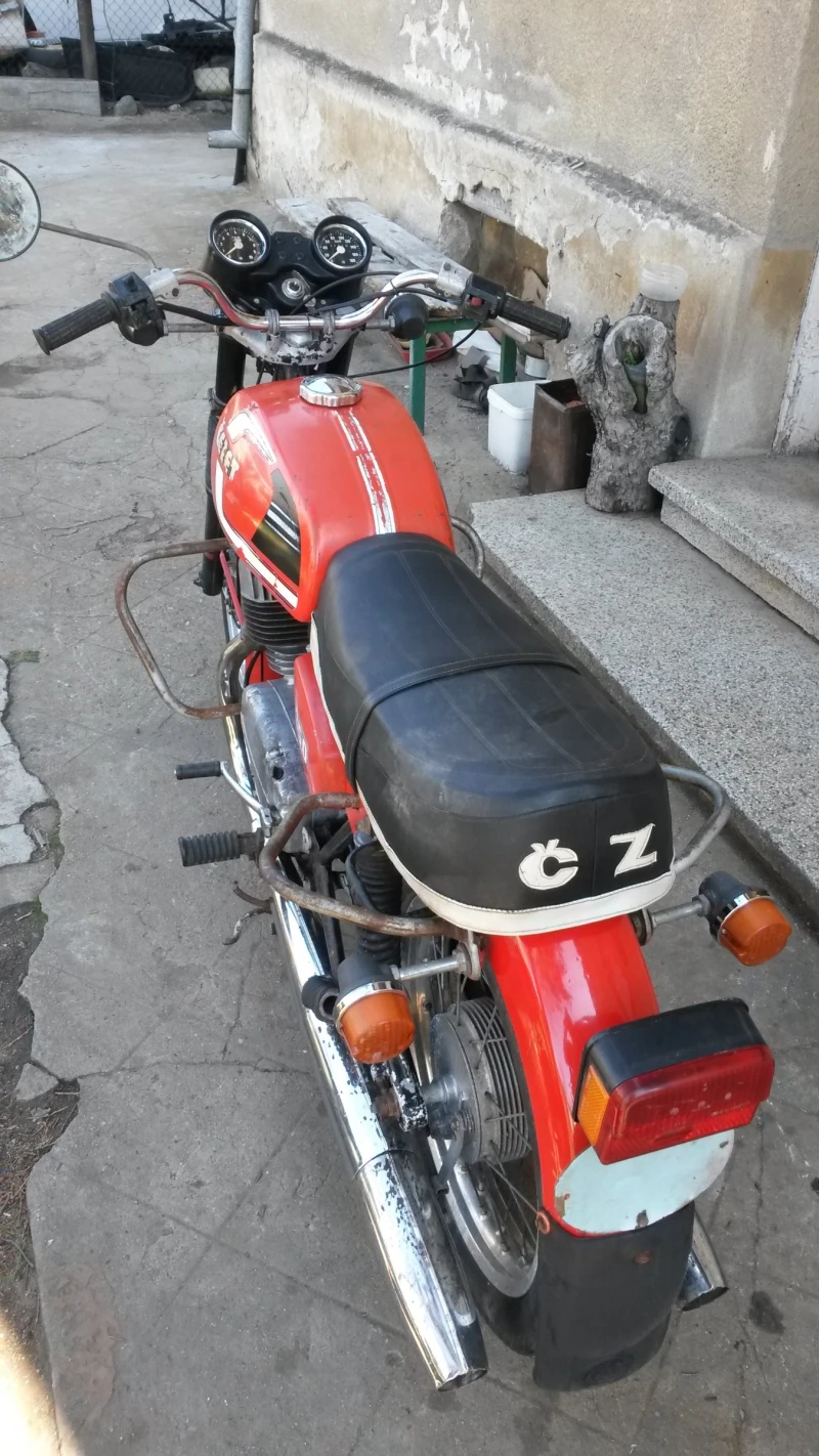 Cz 350  БЕЗ ДОКУМЕНТИ, снимка 5 - Мотоциклети и мототехника - 52310767