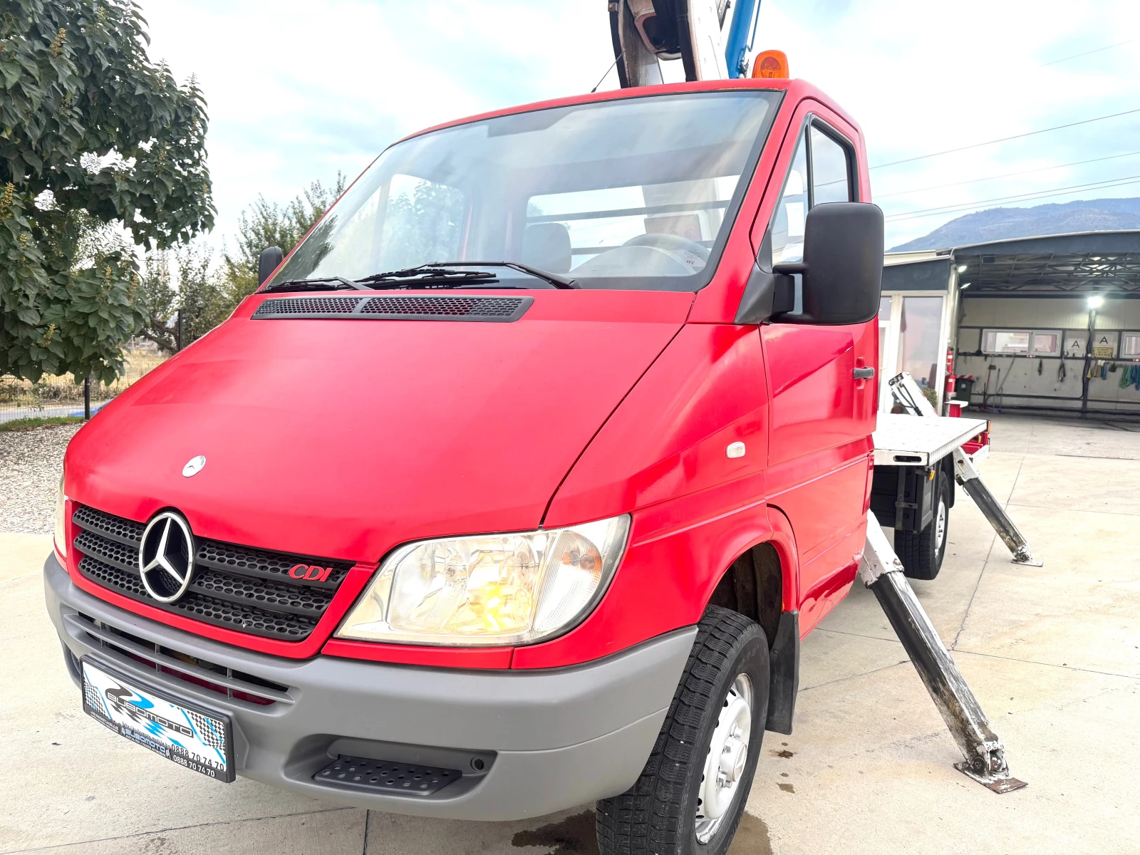 Автовишка Mercedes-Benz Sprinter, снимка 1