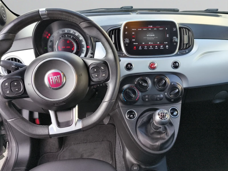 Fiat 500 1.0 Hybrid 70hp BVM6 E6 // 2103R17, снимка 9 - Автомобили и джипове - 53023841