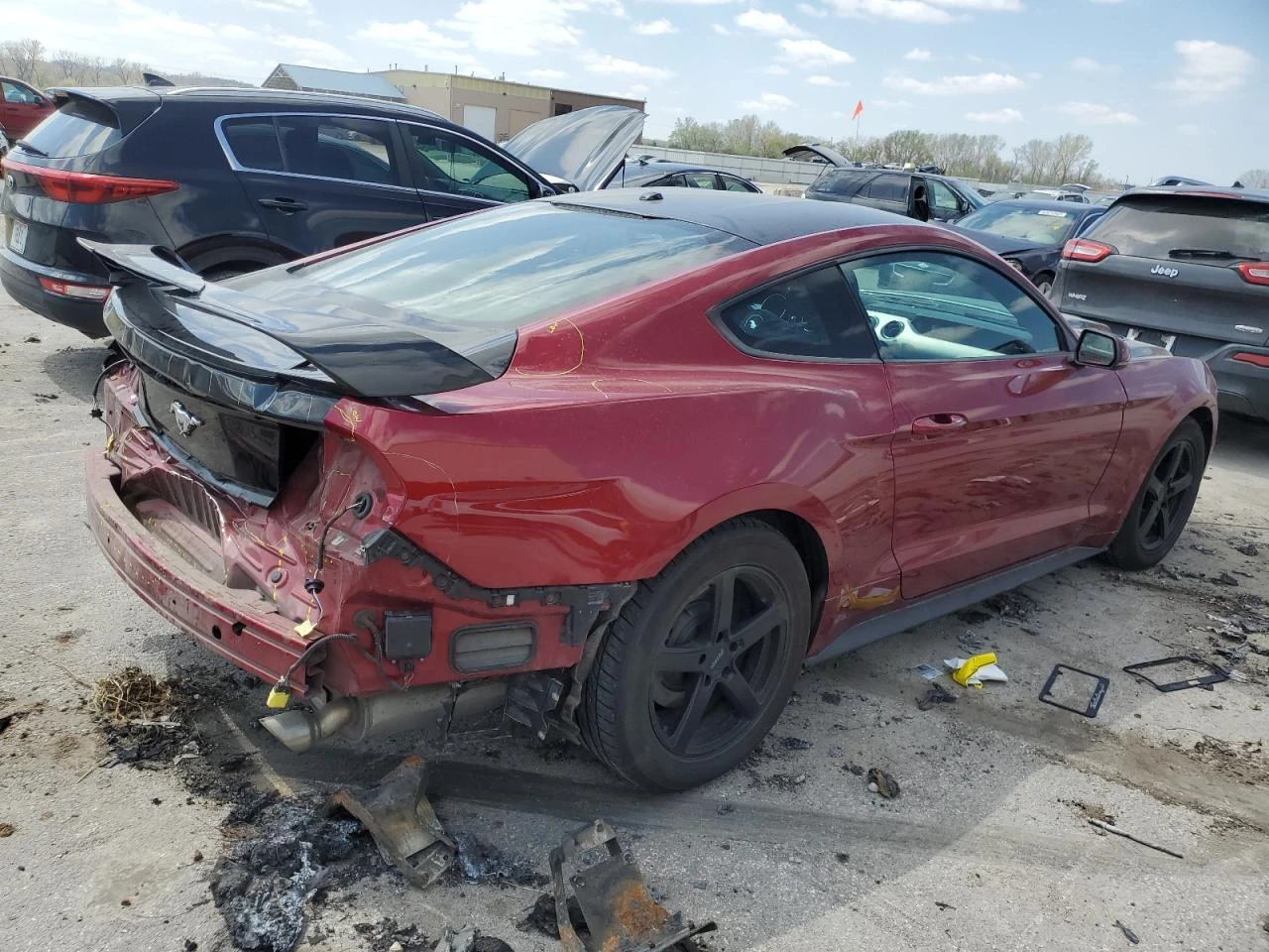 Ford Mustang 2.3i EcoBoost/Ел.Седалки/Подгрев/Кожа/Сервизна ист - изображение 5