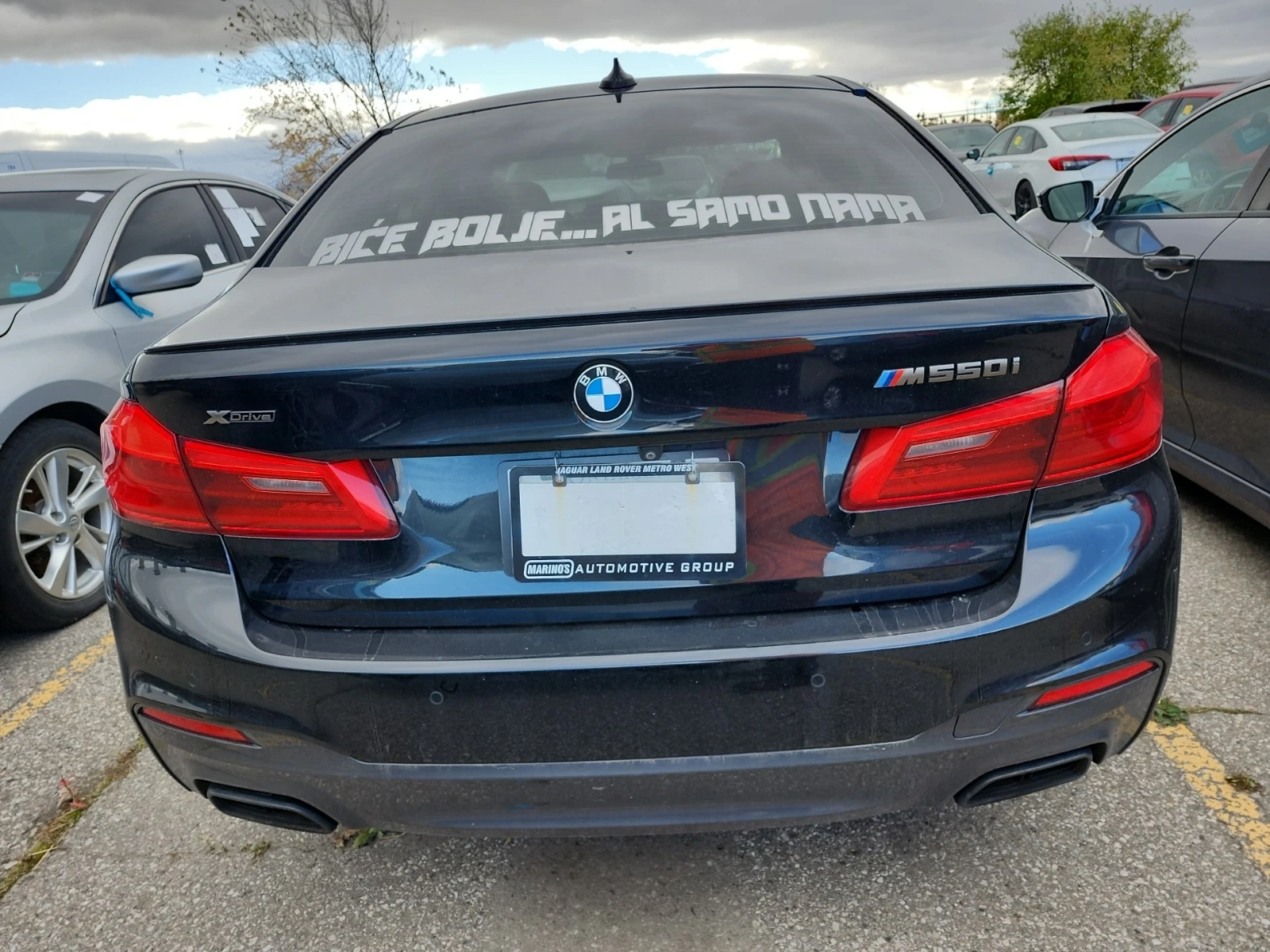 BMW 550 I xDrive* ЦЕНА ДО БЪЛГАРИЯ * (CARFAX)* АВТО КРЕДИТ - изображение 8