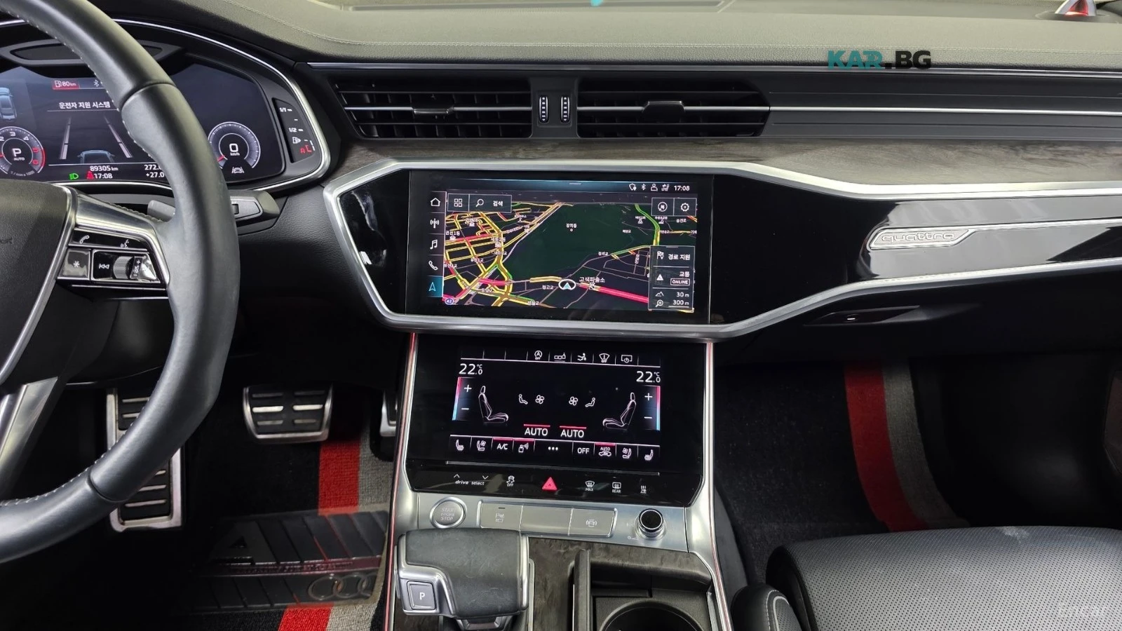 Audi A7 50* ОБДУХВАНЕ* МАСАЖ* 360 КАМЕРА* HEADUP* , снимка 14 - Автомобили и джипове - 56237789