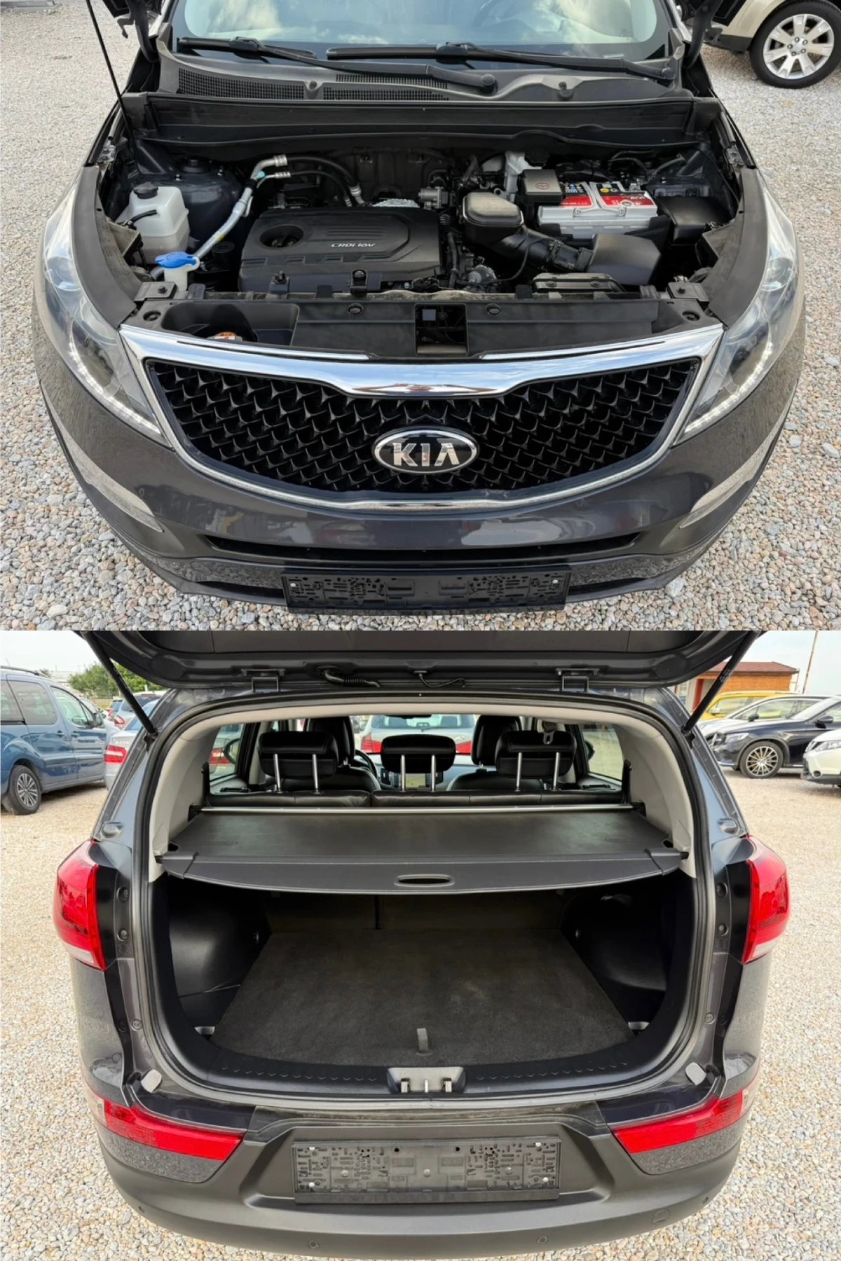 Kia Sportage 1.7cdti* Facelift* Кожа * Нави* Сервизна история, снимка 7 - Автомобили и джипове - 55372401