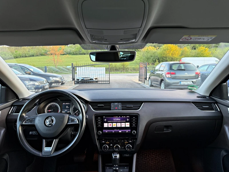 Skoda Octavia SCOUT 4X4 DSG MATRIX КАМЕРА ПОДГРЕВ, снимка 10 - Автомобили и джипове - 50034651