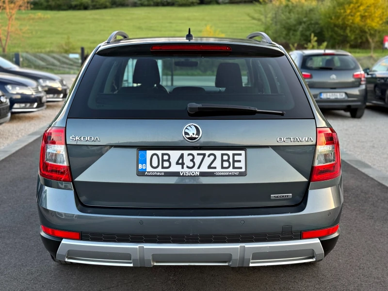 Skoda Octavia SCOUT 4X4 DSG MATRIX КАМЕРА ПОДГРЕВ, снимка 4 - Автомобили и джипове - 50034651