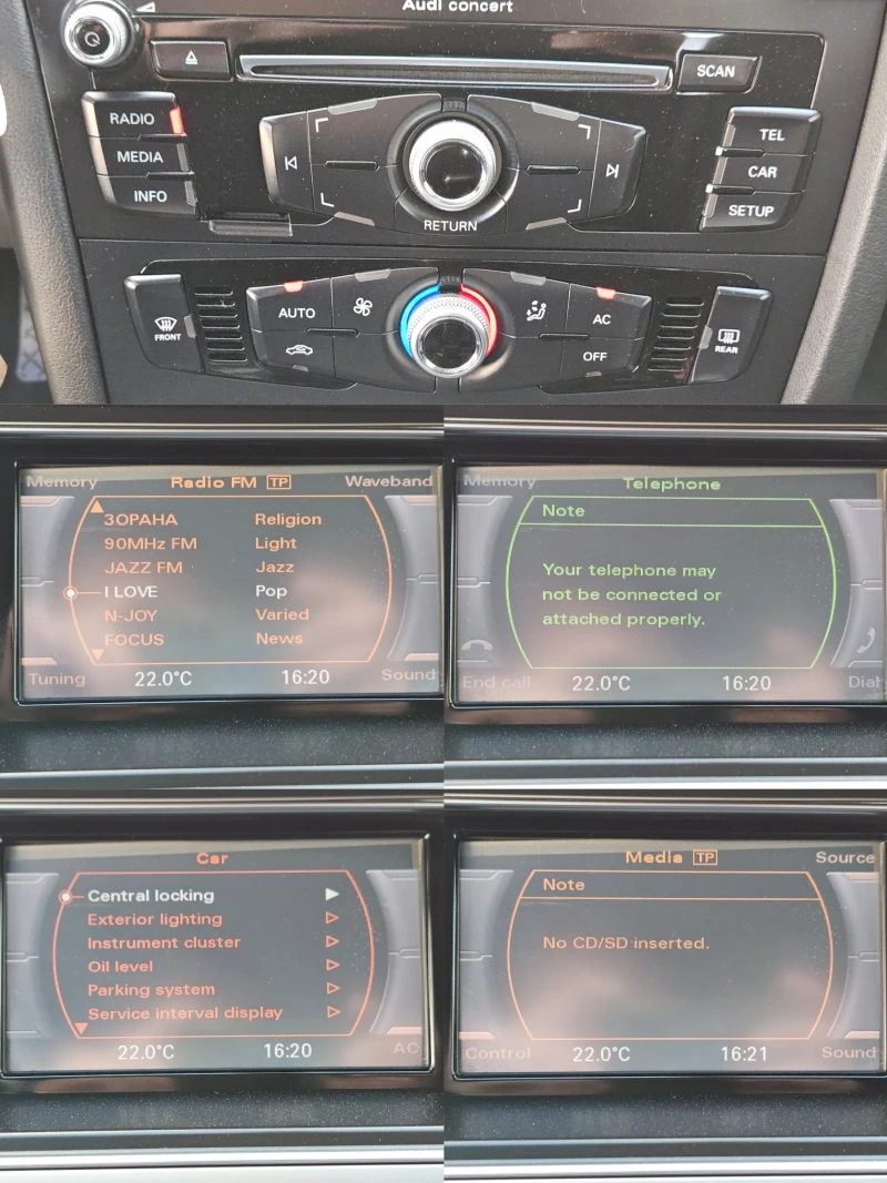 Audi A4 2.0TDI/BLACK FRIDAY/177k.c/LED/NAVI/БЛУТУТ/EURO 5B, снимка 13 - Автомобили и джипове - 50233671