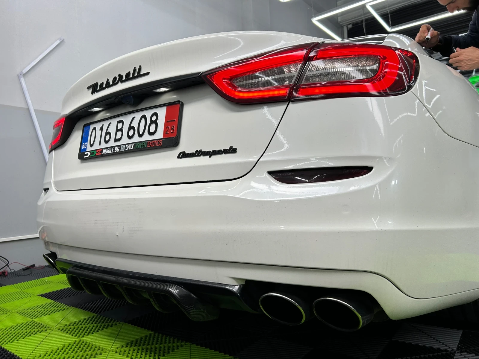 Maserati Quattroporte SQ4* Exhaust Downpipe+ Софтуер* 22джанти* CARBON*  - изображение 6