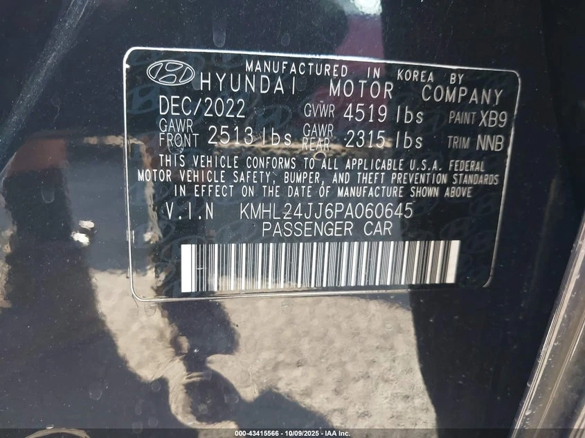 Hyundai Sonata 2l Hybrid Blue, снимка 9 - Автомобили и джипове - 53942845