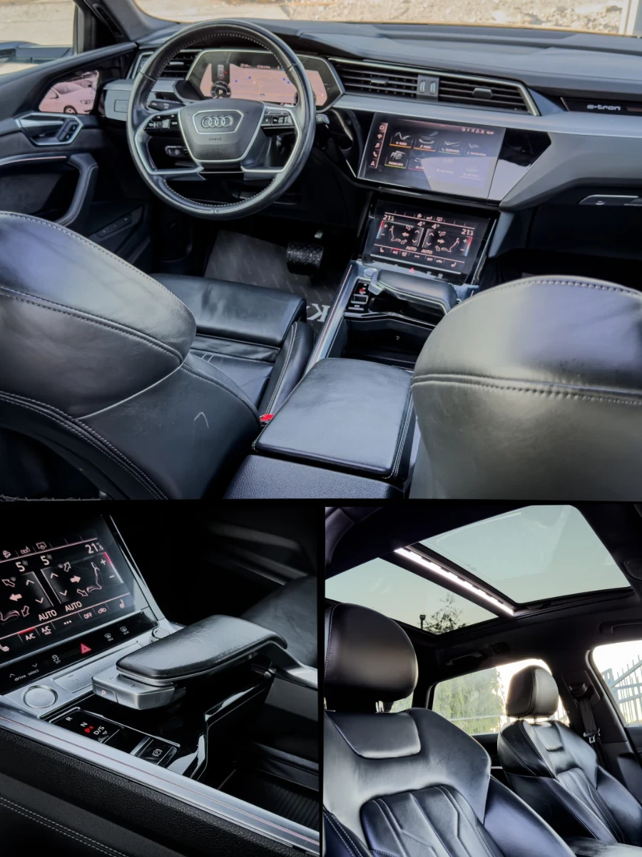 Audi E-Tron 55 Advanced - QUATTRO - Гаранция, снимка 11 - Автомобили и джипове - 54620645