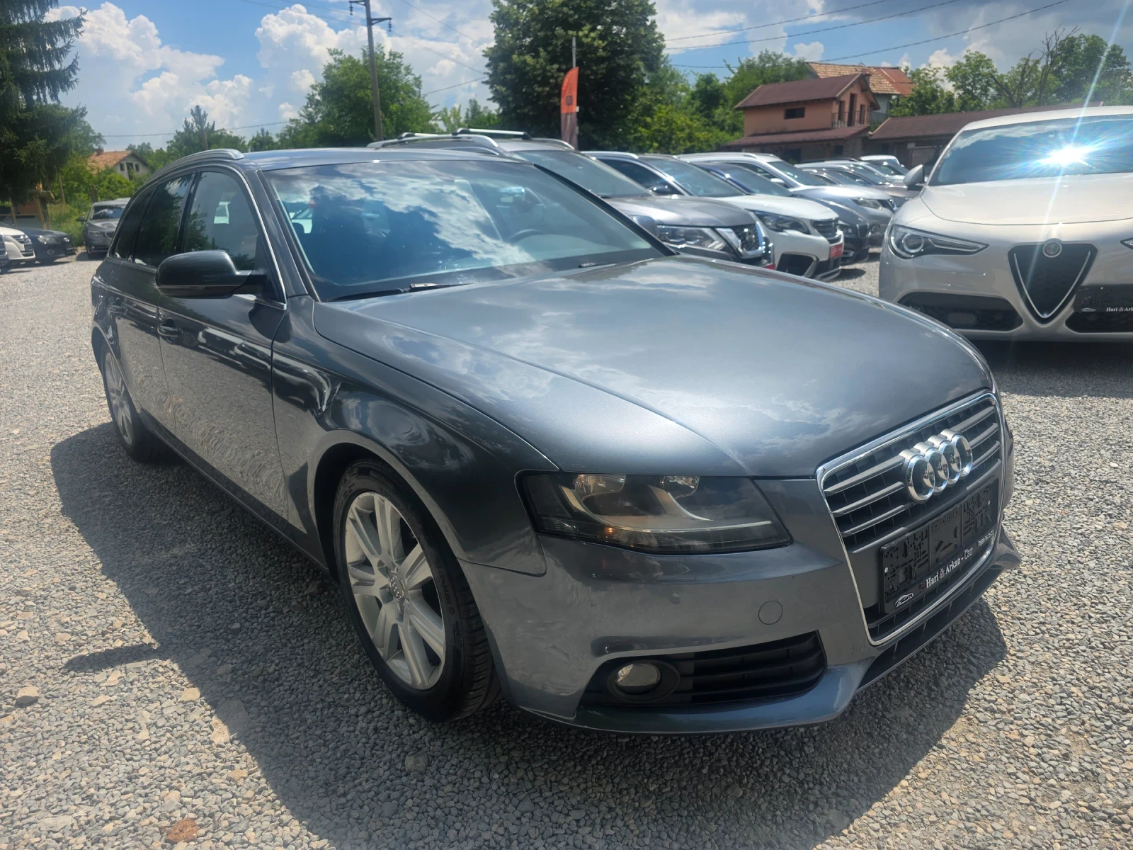 Audi A4 2.0TDI-143K.C-ЕВРО 5В-6 СКОРОСТИ, снимка 7 - Автомобили и джипове - 55323132