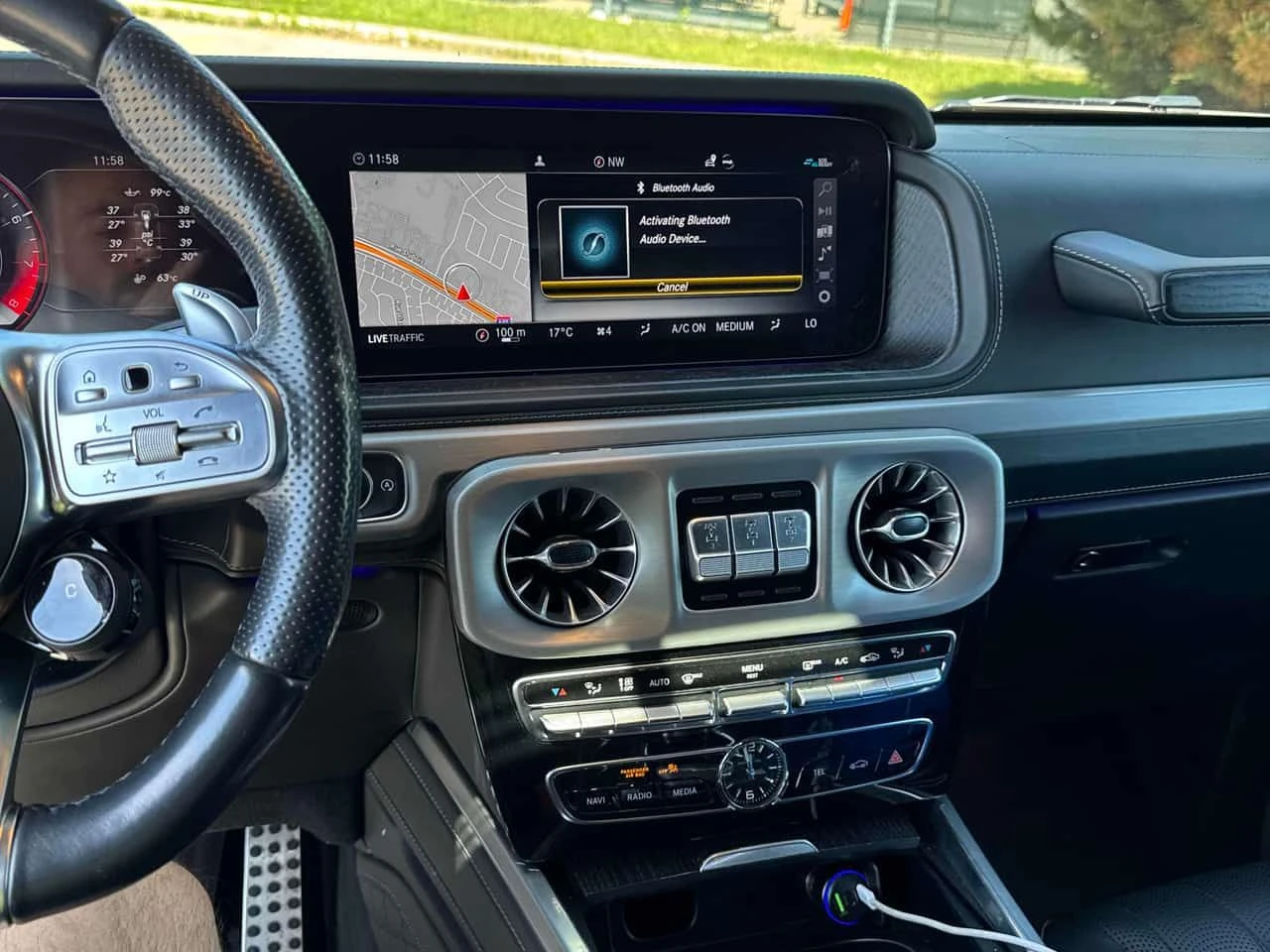 Mercedes-Benz G * AMG 63 * CARFAX * ЦЕНА ДО БГ, снимка 8 - Автомобили и джипове - 54826618