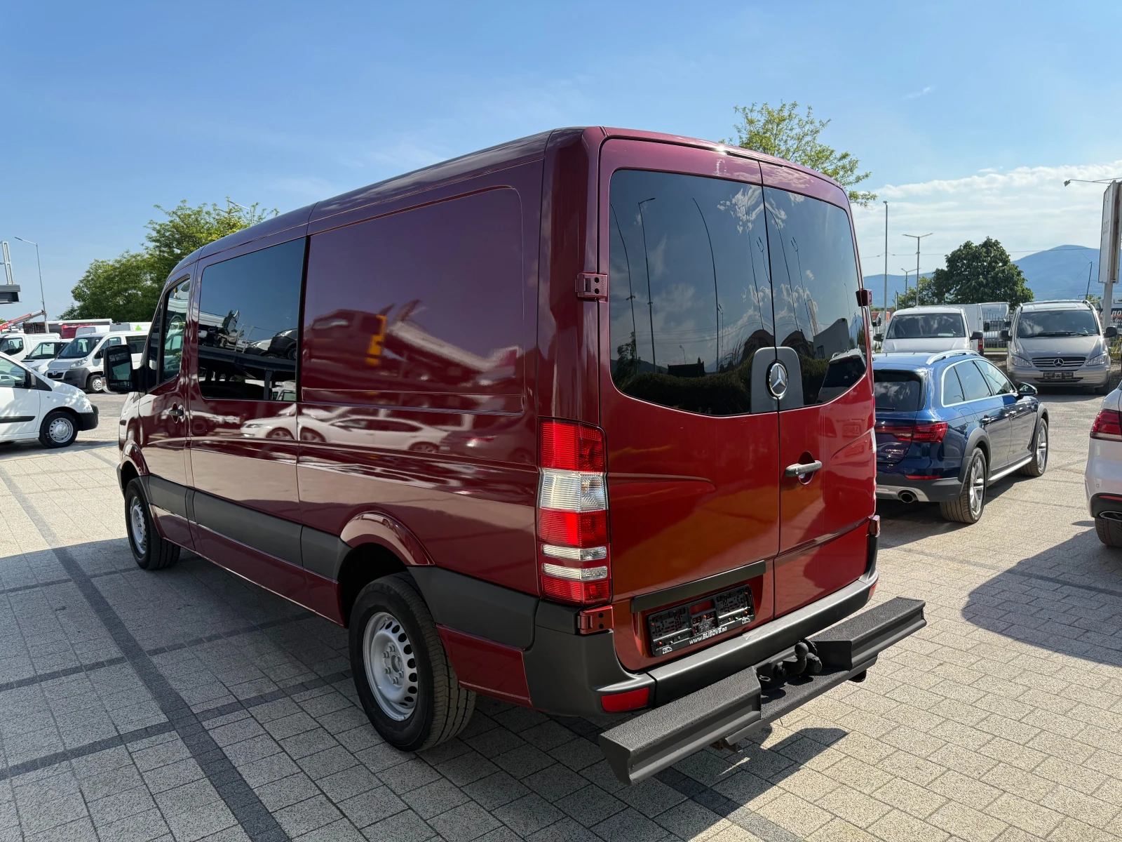 Mercedes-Benz Sprinter 318 CDI Товаропътнически  6-местен Клима - изображение 4