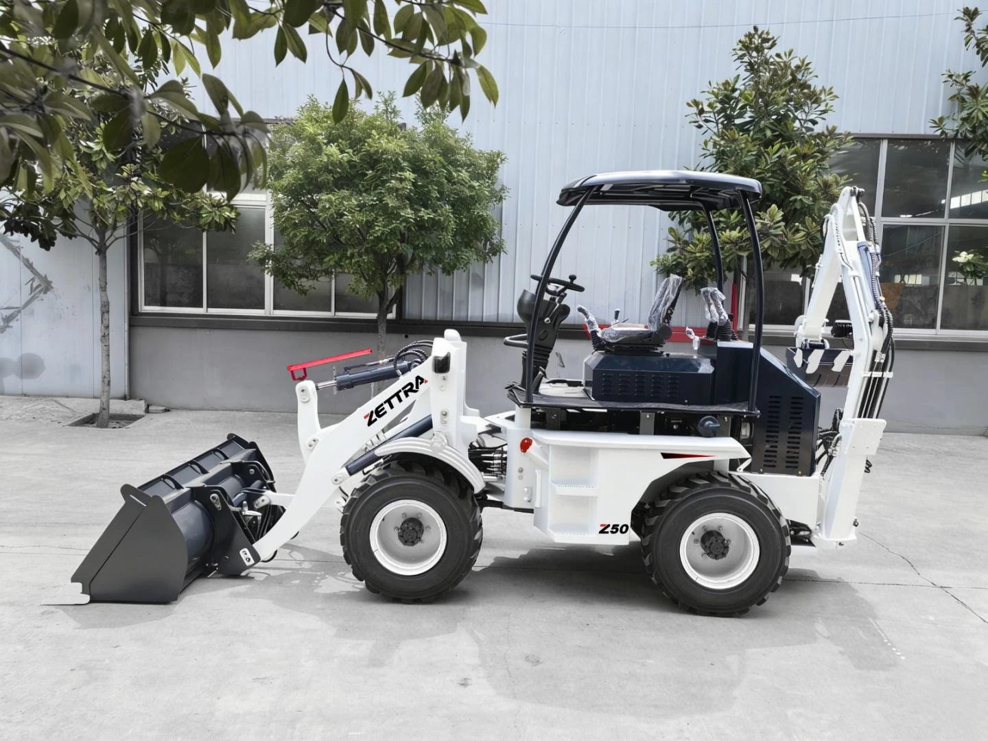 Багер Kubota ZETTRA ZL-50 Backhoe Товарач Багер Комбиниран - изображение 2